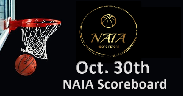 NAIA Scoreboard – October 30th