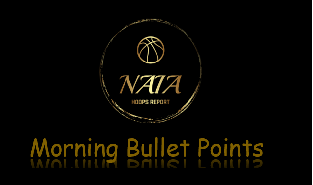 NAIA Morning Bullet Points: Game Recaps, NCAA D2 Win, and More